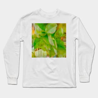 Ethereal Leaf Abstract Long Sleeve T-Shirt